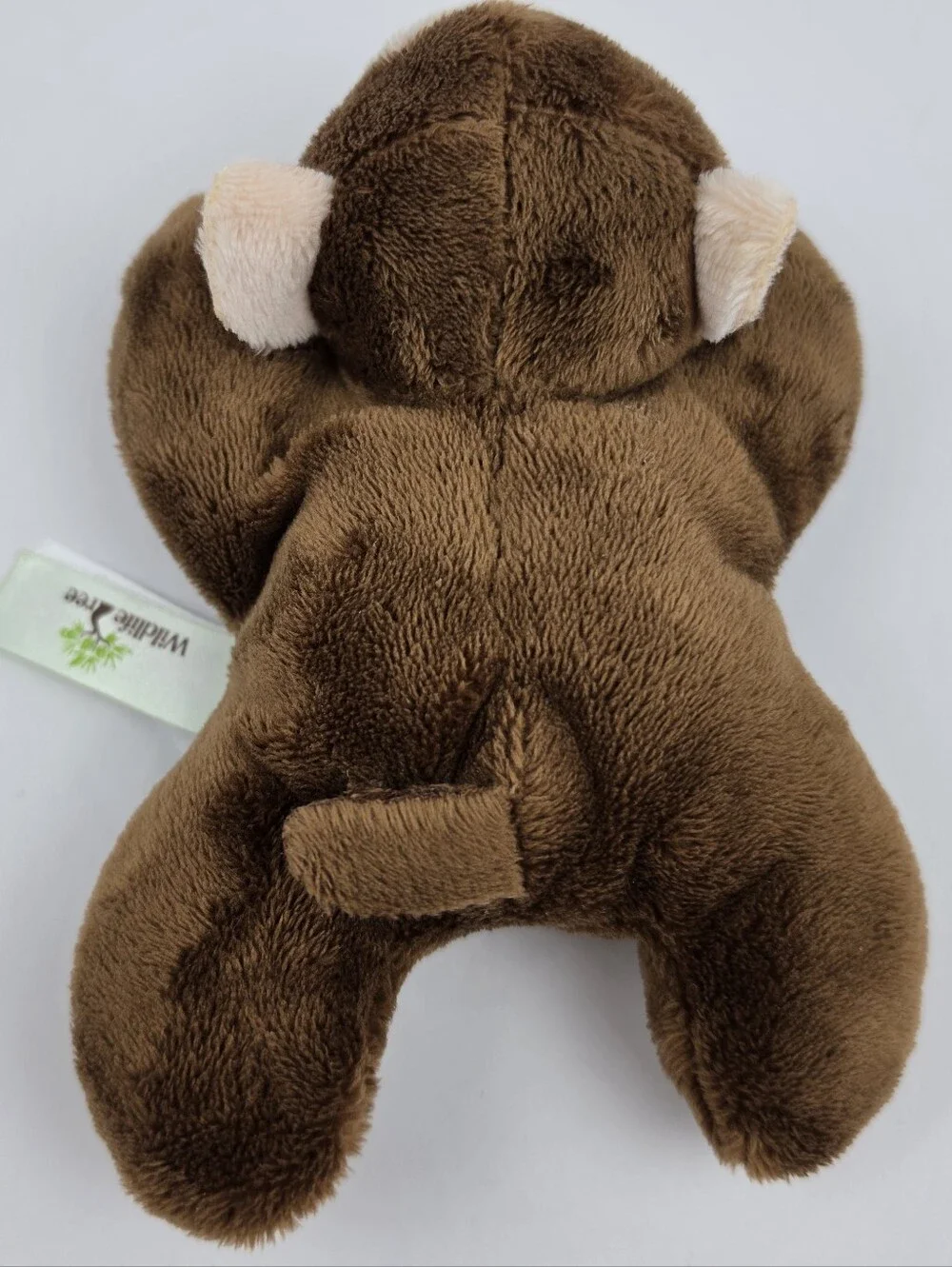 Plush Brown Monkey Stuffed Animal - Soft Kids Toy - Picture 5 of 8